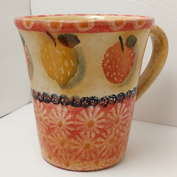 Neiman Marcus Coffee Tea Mug Cup Handpainted in Italy - Picture 11 of 13